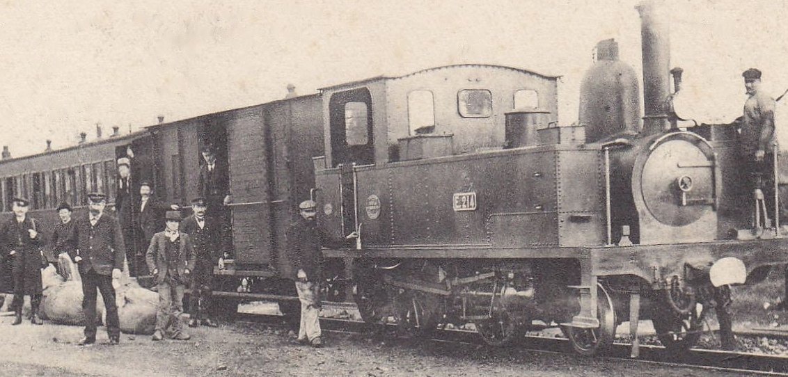 Gare de Gourin, Morbihan : Fourgon Postal ?